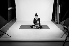 Ulya and Lumi at a photo shoot