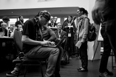 Ulya presenting her topic about pelvic floor issues