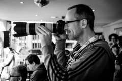 Michael taking photos