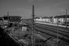 Düsseldorf train tracks