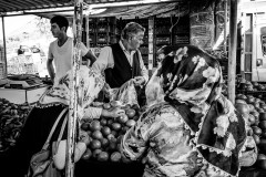 At the market