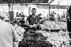 At the market