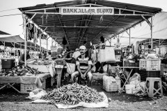 At the market