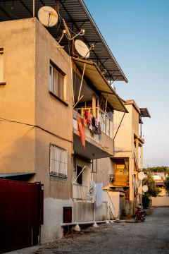 Street with houses