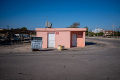 Public toilets next to the market area