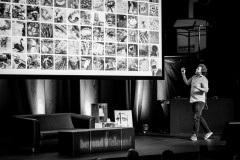 Jude Pullen on stage at beyond tellerrand Düsseldorf 2022