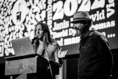 Marc Thiele and Vasilis van Gemert on stage at beyond tellerrand Düsseldorf 2022