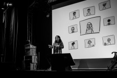 Michelle Chin on stage at beyond tellerrand Berlin 2022