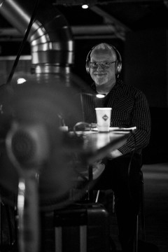 Andrew doing live captions at beyond tellerrand Berlin 2022