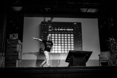Gavin Strange on stage at beyond tellerrand Berlin 2022