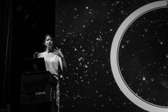 Nadieh Bremer on stage at beyond tellerrand Berlin 2022