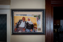 A photo of the great-grandparents I took a couple of years ago is now displayed in a frame that is slightly too big
