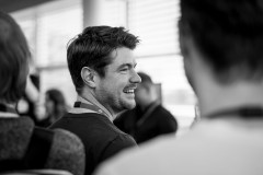 cyon’s Philipp Zeder reacts after winning the competition