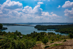 View of Adana skyline from the lake