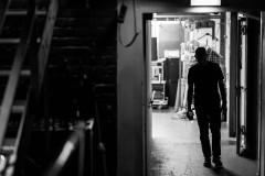 Rob Draper is seen backstage before his talk at beyond tellerrand 2023 in Berlin