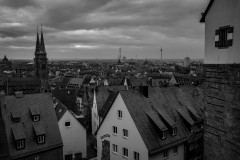 View of Nuremberg from the castle