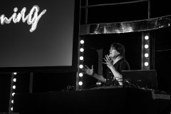 Tobi Lessnow rocking out at beyond tellerrand 2024 in Düsseldorf